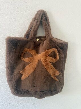 Danbar Global Plush Large Tote Bag